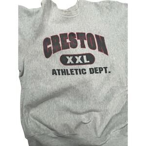 🔥 VINTAGE HEATER 🔥 Creston Athletic Heavyweight Boxy Sweatshirt XL/XXL 🥊🏔️